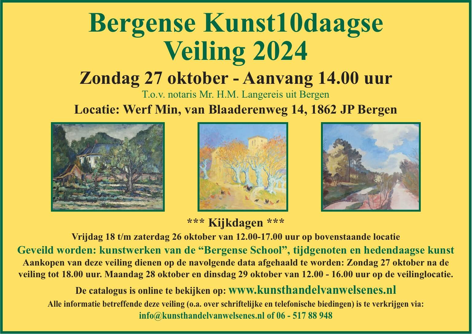 Kunst10Daagse Veiling 2024